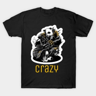 Crazy panda T-Shirt